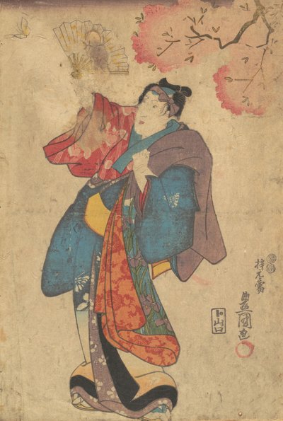Nyomtatás, 19. század., 19. század. alkotó: Utagawa Kunisada