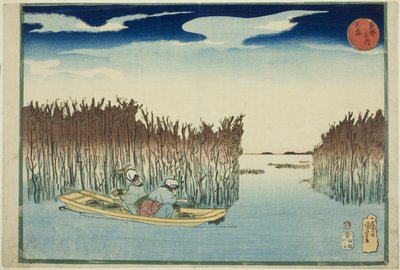 Omori, a "Híres helyek a keleti fővárosban (Toto meisho)" sorozatból alkotó: Utagawa Kuniyoshi