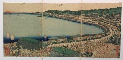 A Tokaidón áthaladó daimjók felvonulásai alkotó: Utagawa Sadahide