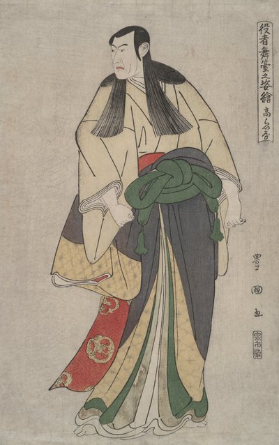 Matsumoto K?shir? IV (K?raiya) : Színészek képei a színpadon alkotó: Utagawa Toyokuni I