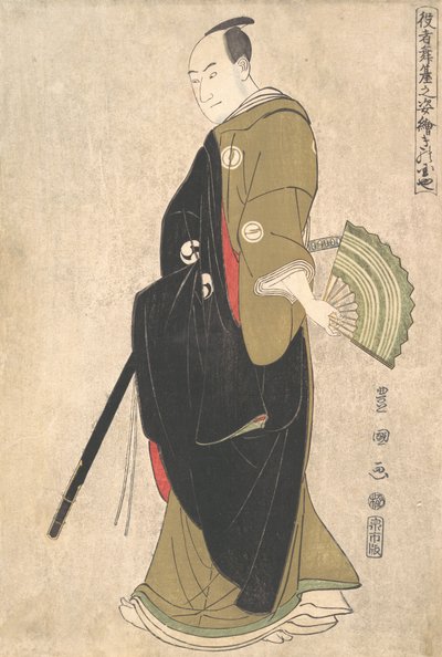 Tee c és r Sawamura Sojuro Jó Kii Kuniya, igaz? 1795. alkotó: Utagawa Toyokuni I