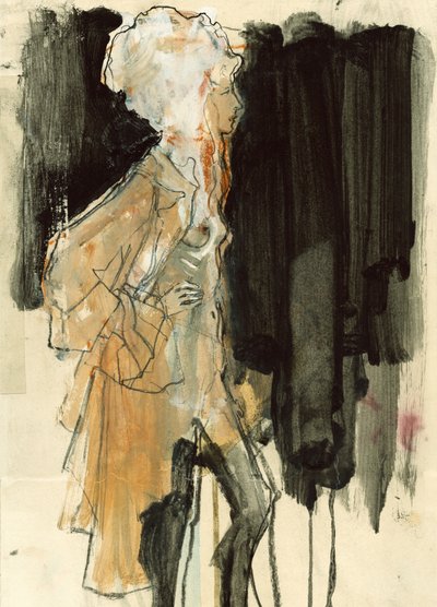 Elegáns divatvázlat alkotó: Ute Rathmann