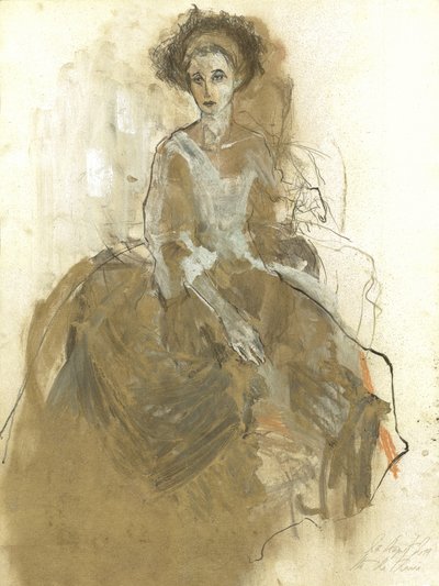 Elegáns hölgyportré alkotó: Ute Rathmann