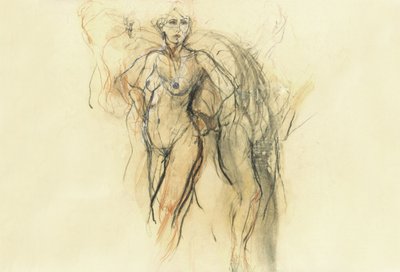 Kifejező női alak alkotó: Ute Rathmann