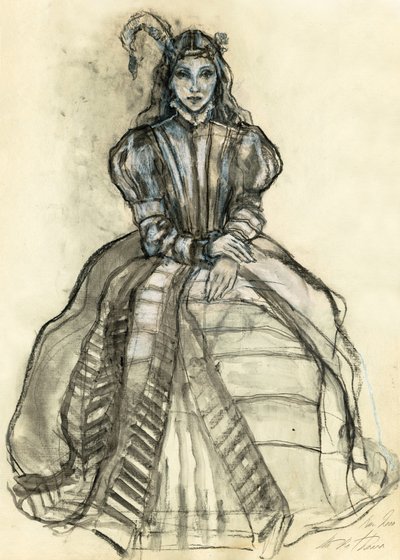 Gótikus fantasy nő alkotó: Ute Rathmann