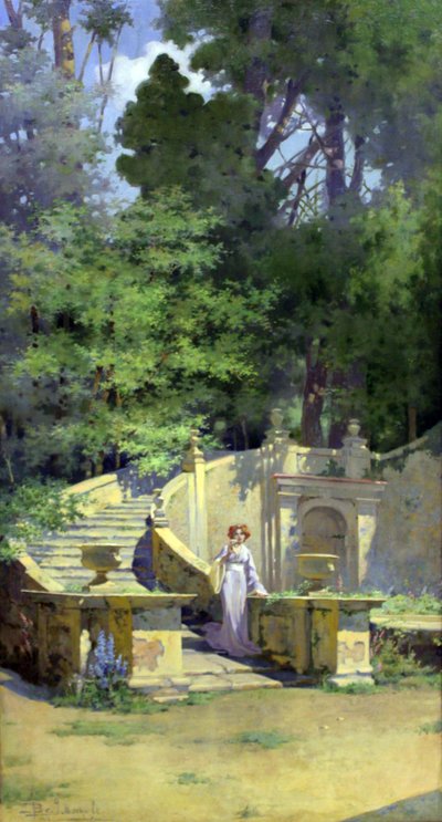 A park sarka alkotó: V.F. Ulyanov