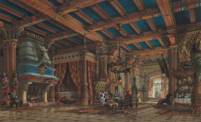 Château belső alkotó: V. Germain