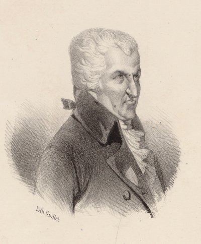 Pierre-Alexandre Monsigny zeneszerző portréja 1729-1817. alkotó: V. Guillet