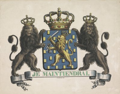 A Holland Királyság címere, 1815 alkotó: V. Labargé