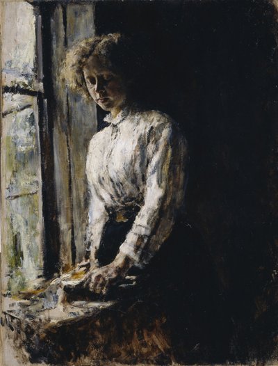 Az ablaknál. Olga Fjodorovna Trubnyikova portréja, 1886 alkotó: Valentin Aleksandrovich Serov
