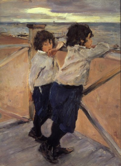 Gyermekek, 1899 alkotó: Valentin Aleksandrovich Serov