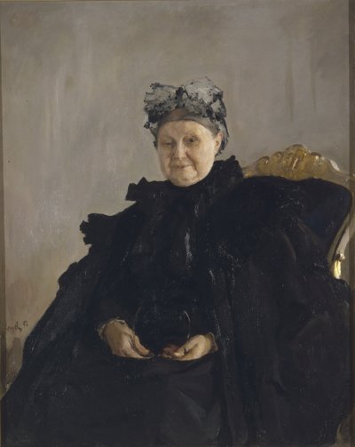 Maria Fjodorovna Morozova portréja, szül. Simonova 1830-1911, 1897 alkotó: Valentin Aleksandrovich Serov