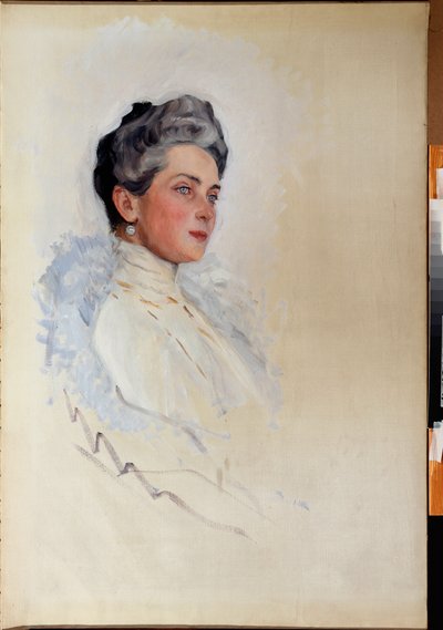 Zenaide Youssoupoff hercegnő portréja alkotó: Valentin Aleksandrovich Serov