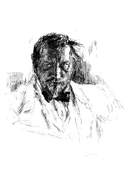 Önarckép, 1898. alkotó: Valentin Aleksandrovich Serov