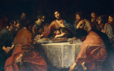 Utolsó vacsora alkotó: Valentin de Boulogne