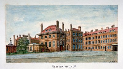 Kilátás a New Innre a Wych Streeten, Westminster, London, c1800 alkotó: Valentine Davis