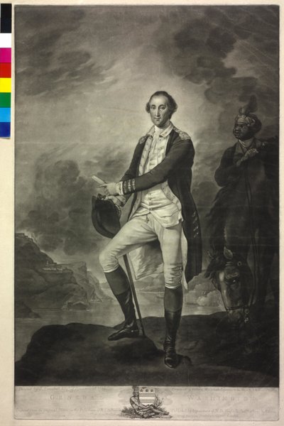 Washington tábornok alkotó: Valentine Green