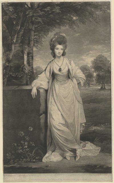 Lady Elizabeth Compton, 1781. alkotó: Valentine Green