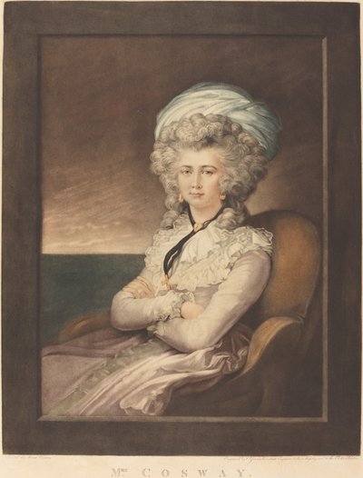 Maria Cecilia Louisa Cosway, 1787. alkotó: Valentine Green