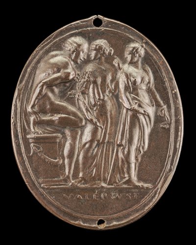 Orestes A fúriáktól szabadult fel, valószínűleg az 1520-as években, 1540 előtt. alkotó: Valerio Belli