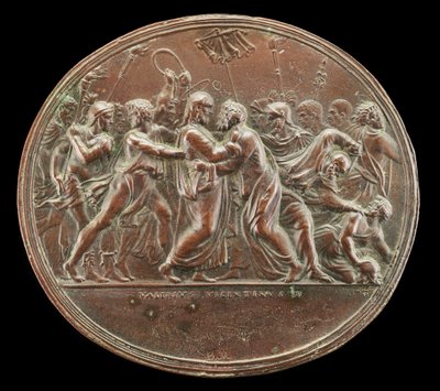 Krisztus árulása, 1525 vagy azután. alkotó: Valerio Belli