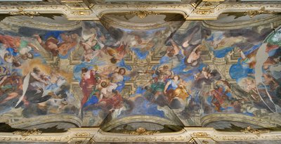 Proserpina megerőszakolása (freskó) alkotó: Valerio Castello