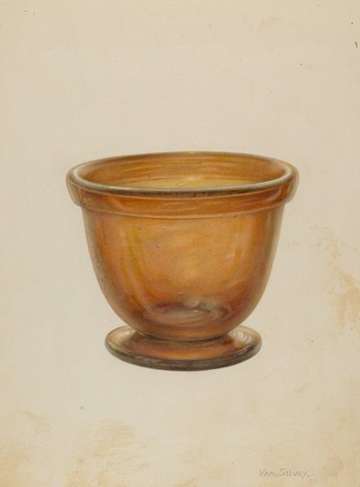 Tál alkotó: Van Silvay