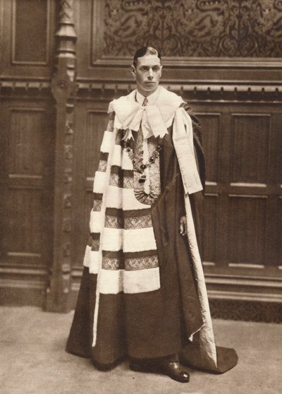 „York hercege a Lordok Háza köntösében”, 1920 alkotó: Vandyk
