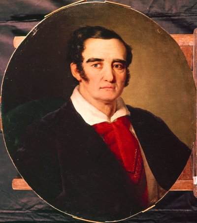 Giuseppe Angiolo Artari festő portréja 1792-1863, 1830-as évek alkotó: Vasili Andreevich Tropinin