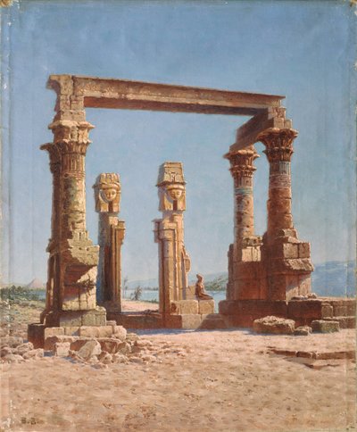Egyiptom templomrom alkotó: Vasili Vasilievich Vereshchagin