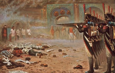 A legyőzött Moszkvában alkotó: Vasili Vasilievich Vereshchagin