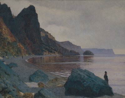 A Szent György-kolostor közelében. Krím alkotó: Vasili Vasilievich Vereshchagin
