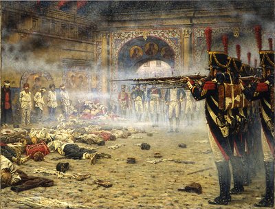 A franciák Moszkvában, 1897-1898 alkotó: Vasili Vasilievich Vereshchagin