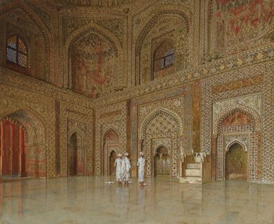 A mecset Fatehpur Sikriben alkotó: Vasili Vasilievich Vereshchagin
