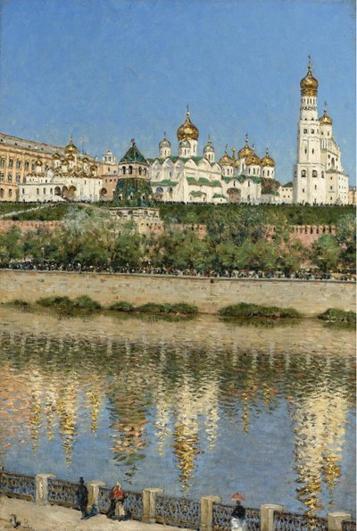 Kilátás a moszkvai Kremlre alkotó: Vasili Vasilievich Vereshchagin