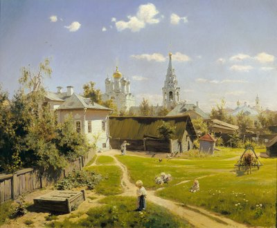 Moszkvai udvar alkotó: Vasily Polenov