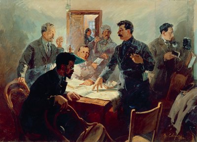 Az 1917-es októberi forradalom vezérkara alkotó: Vasily Semyonovich Svarog