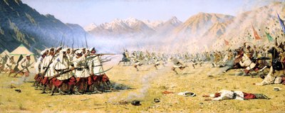 Hirtelen támadás, 1871 alkotó: Vasily Vereshchagin