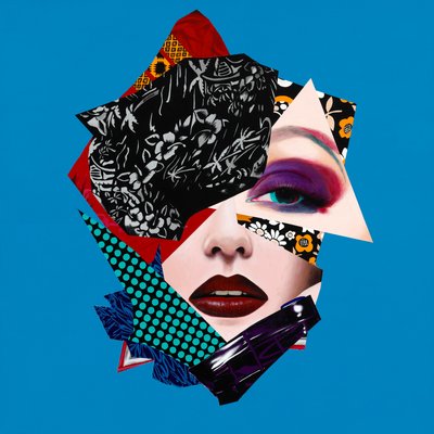 Layers of Eminence (Beneath These Layers Collection), 2017 (akril, fa) alkotó: Vaskeen Vaskeen
