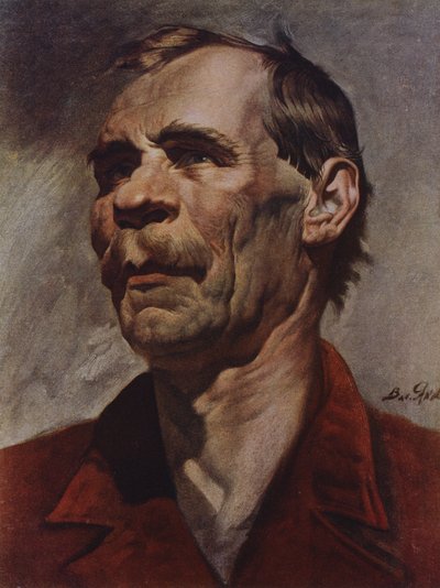 Partisan (színes litográfia) alkotó: Vassily Nikolayevich Yakovlev