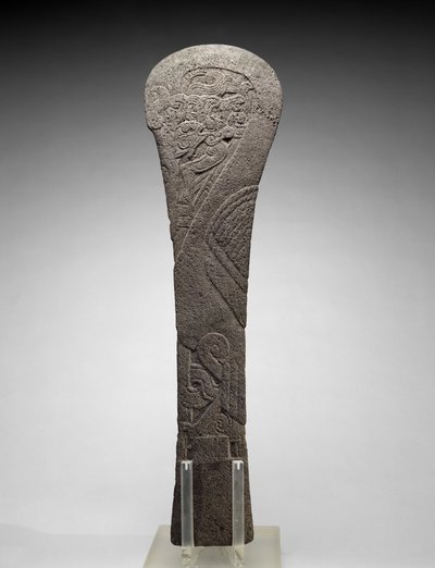 Palma vízimadárral, i.sz. 300-1200 (bazalt) alkotó: Veracruz Veracruz