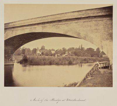 A maidenheadi híd íve. alkotó: Vernon Heath