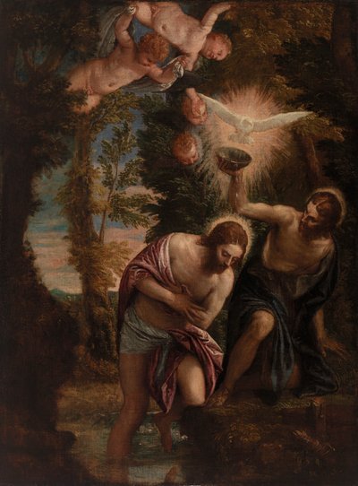 Krisztus keresztsége alkotó: Veronese (Paolo Caliari)