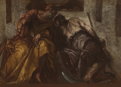 Janus és Szaturnusz, 1730-70 körül alkotó: Veronese