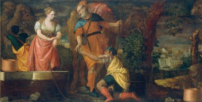 Rebecca a kútnál alkotó: Veronese and Workshop