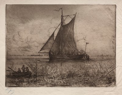 Holland folyókép. alkotó: Vicomte Lepic Ludovic Napoléon