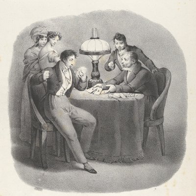 Pasas. X: Micsoda balszerencse! Micsoda balszerencse!, 1824. alkotó: Victor Adam