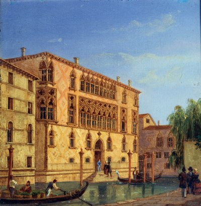 Palazzo Giovanelli, 19. század alkotó: Victor Adam