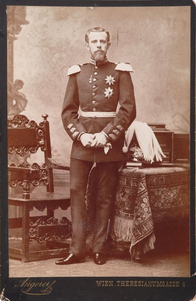 Rudolf, osztrák koronaherceg 1858-1889, 1885 körül. alkotó: Victor Angerer