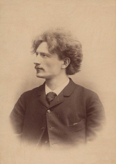 Ignacy Jan Paderewski zeneszerző portréja 1860-1941, 1889-1890. alkotó: Victor Girard